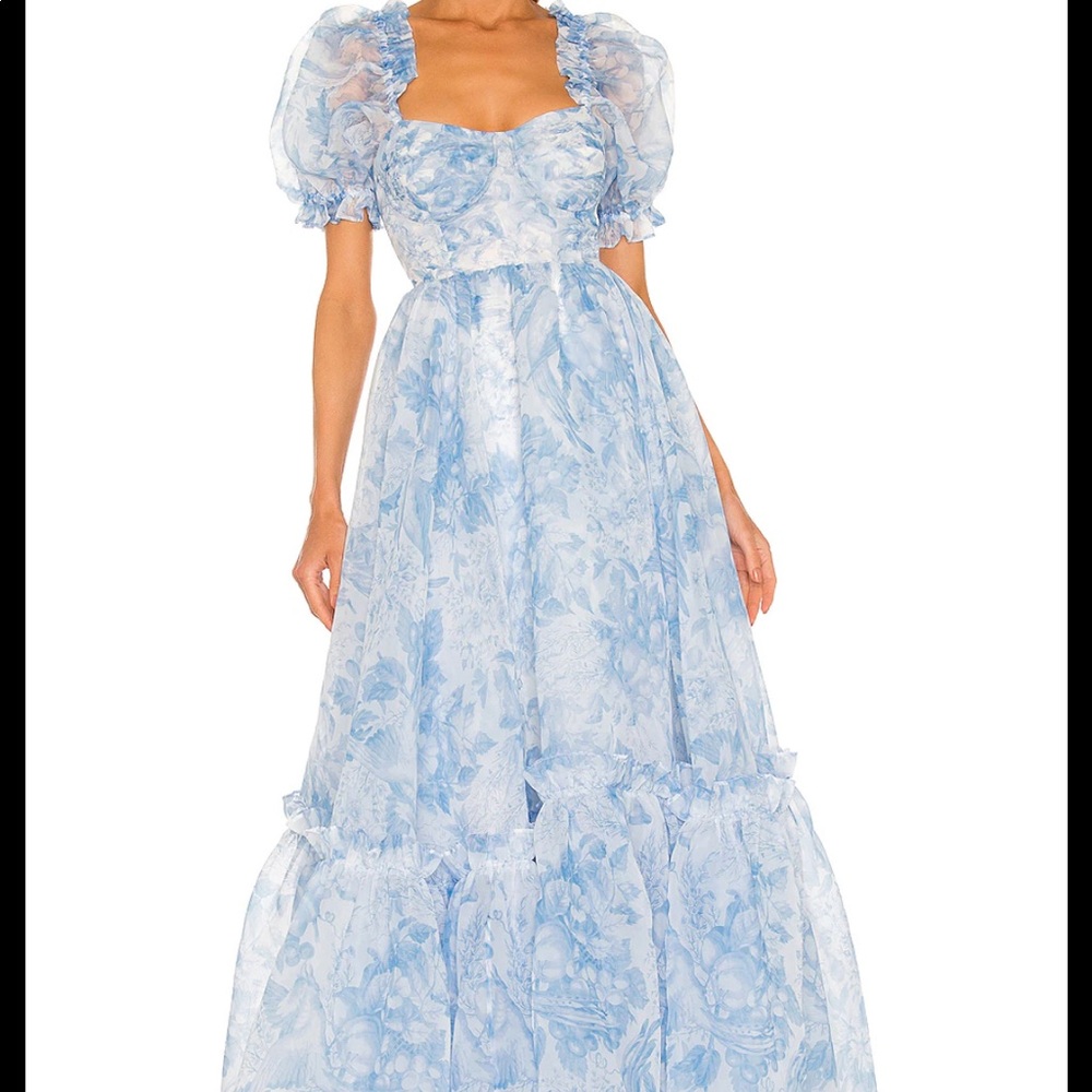 Selkie Baby blue toile Ritz size large
